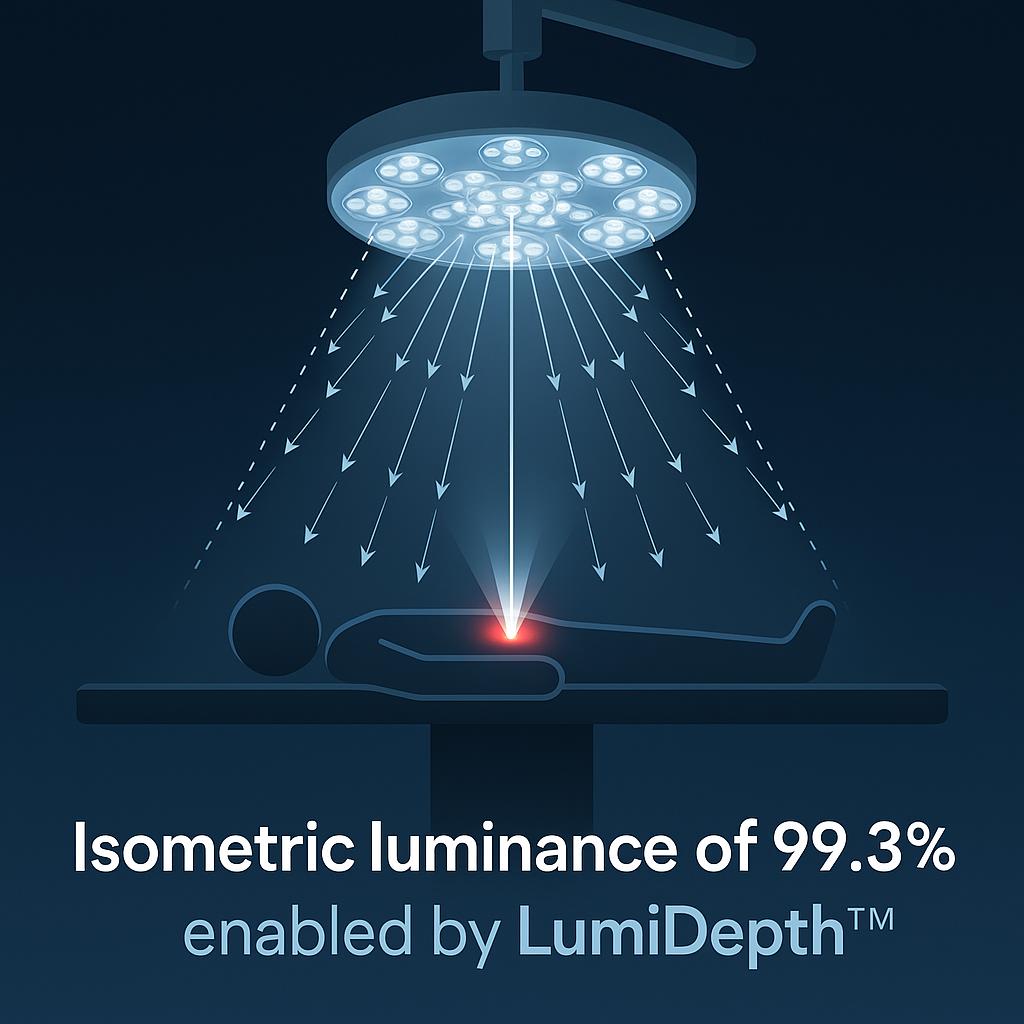 LumiDepth deep-cavity illumination with Celesta surgical lights